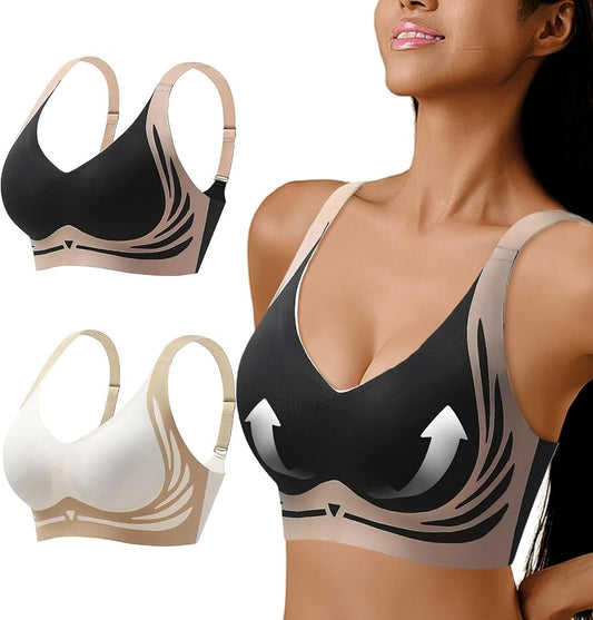 Anti Sagging Sports Bra With High Support